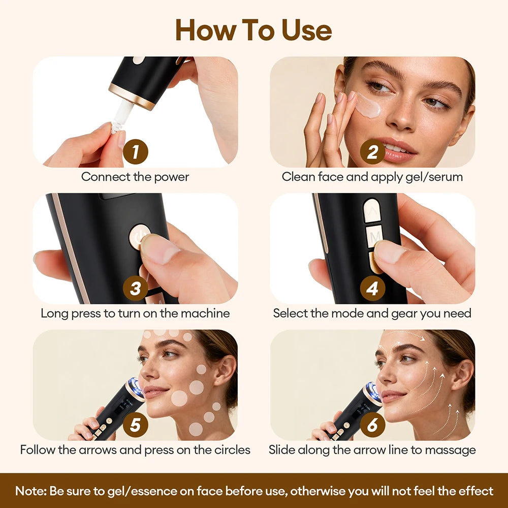 SculptWave 3-in-1 Facial Toning Device