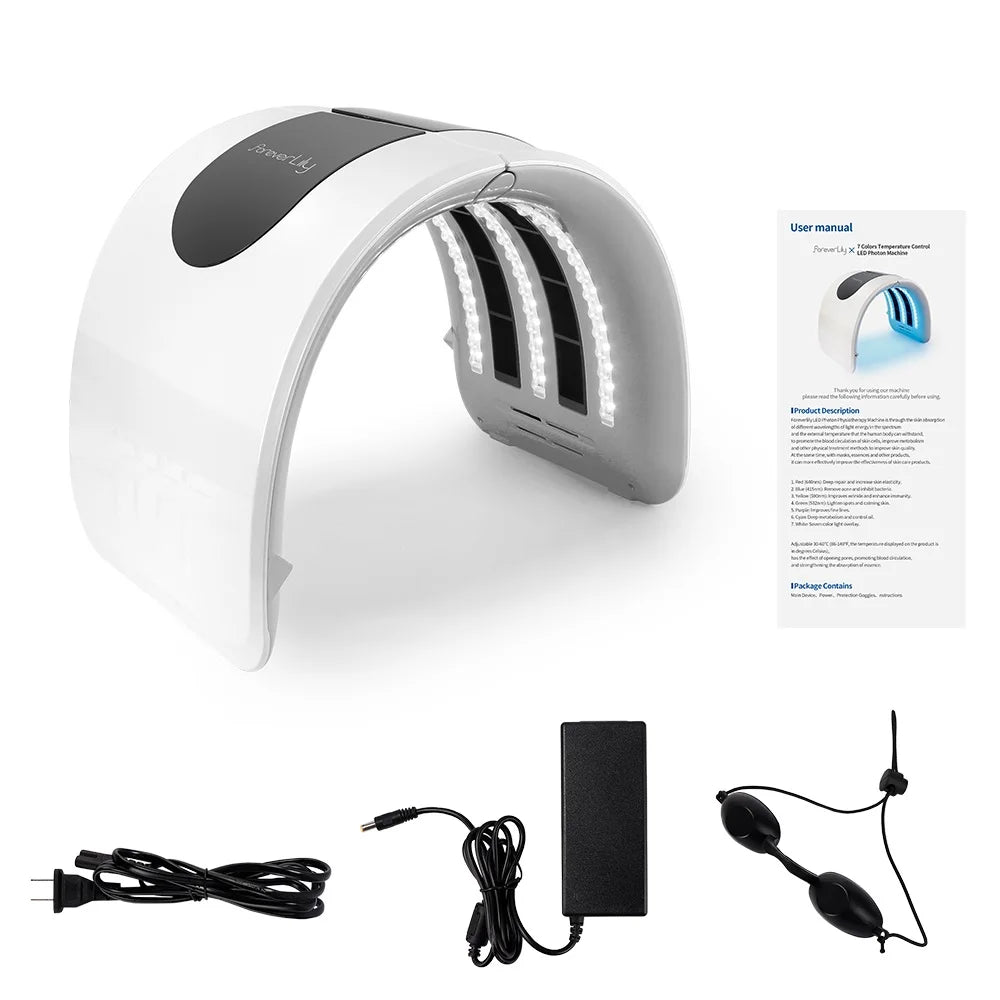 LumiArc 7-Colour LED Face & Body Canopy