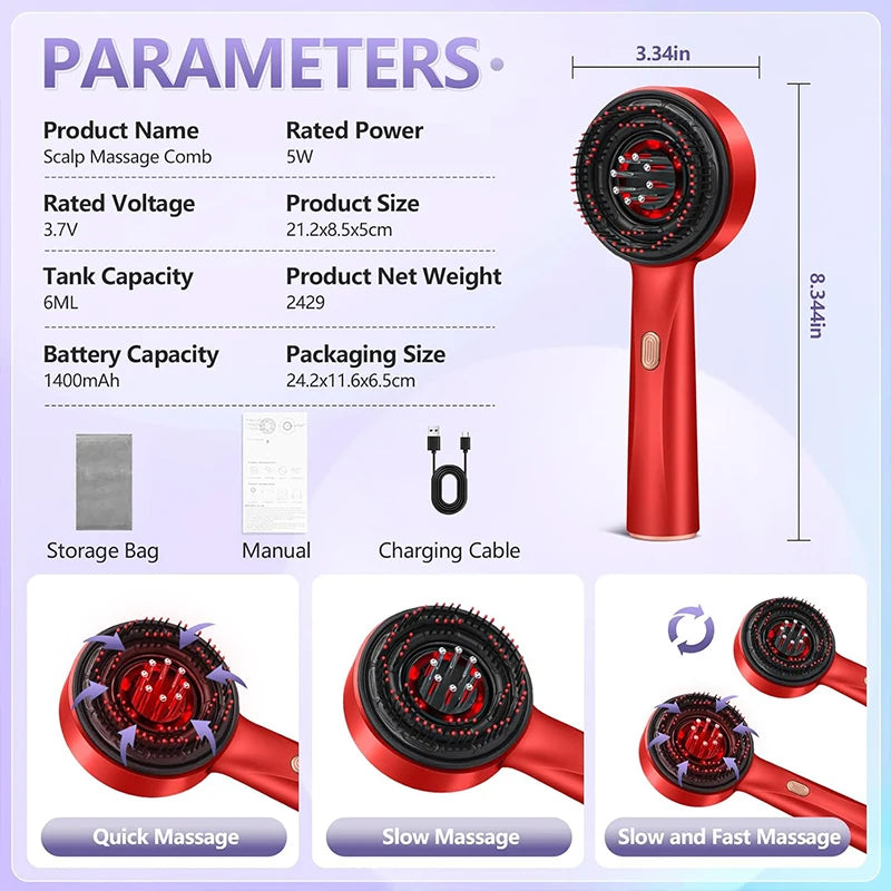 LumiRoot Red Light Scalp Massager