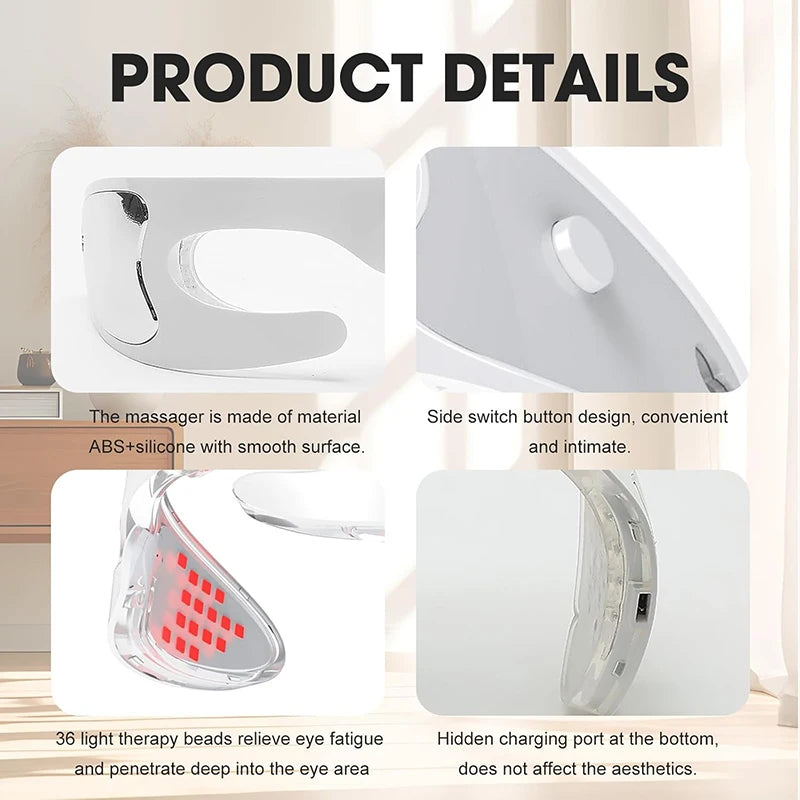 LumiRest 3-in-1 LED Eye Massager